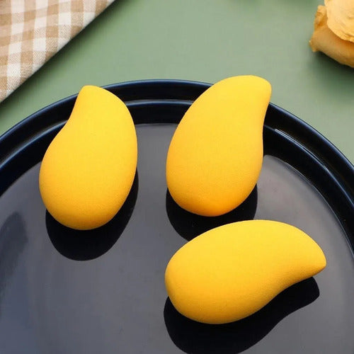 Esponja De Maquiagem Mango / Manga Super Macia E Versátil