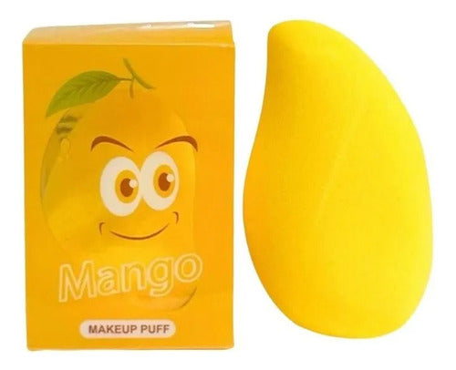 Esponja De Maquiagem Mango / Manga Super Macia E Versátil