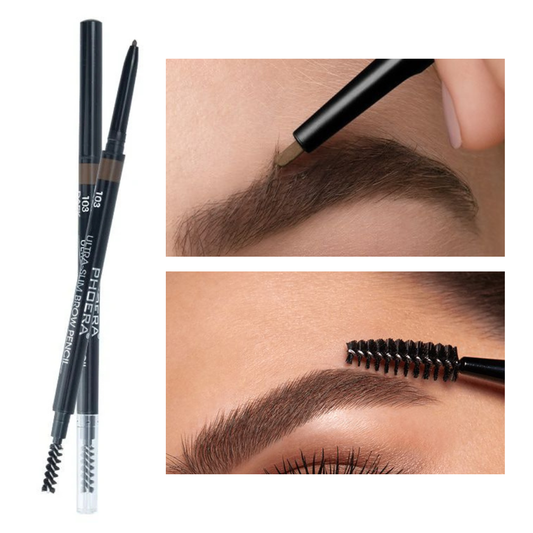 Lápis Sobrancelhas Ultrafino Precisão com Escova - Phoera