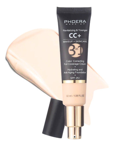 Base Líquida Matte Cc+ 32ml - Phoera