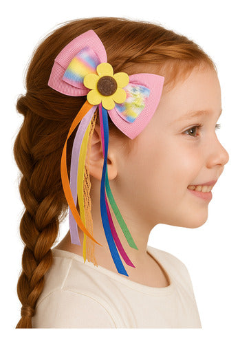Laço Infantil Menina Decorativo Cabelo Festa Acessório
