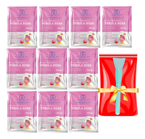 Kit 10und Máscara Sachê Olesidade Limpeza Hidratação +brinde
