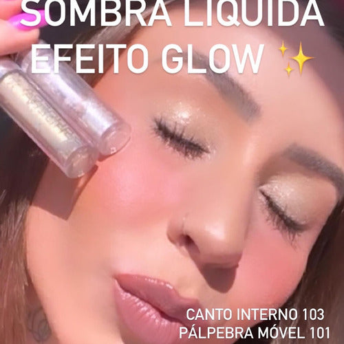 Sombra Líquida Metálica 2,5ml - Phoera