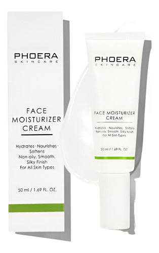 Creme Hidratante Facial Rejuvenescedor Phoera + De 17 Ativos