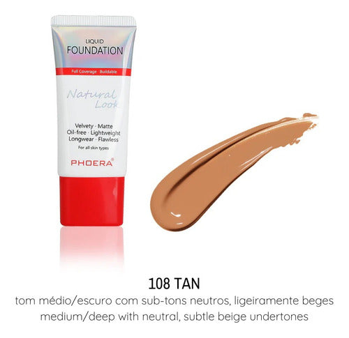 Kit 2und Soft Matte + Natural Look 24h Prova Dágua Phoera