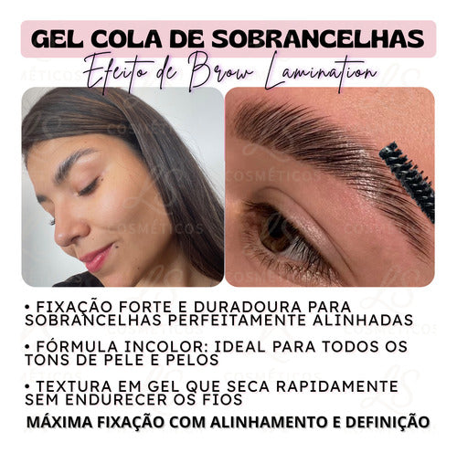 Brow Rise Gel Modelador Sobrancelha Ruby Rose Alta Fixação