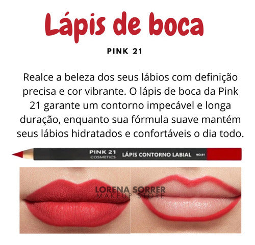 Kit 21und Maquiagem Fixador Brilho P Festas/carnaval +brinde