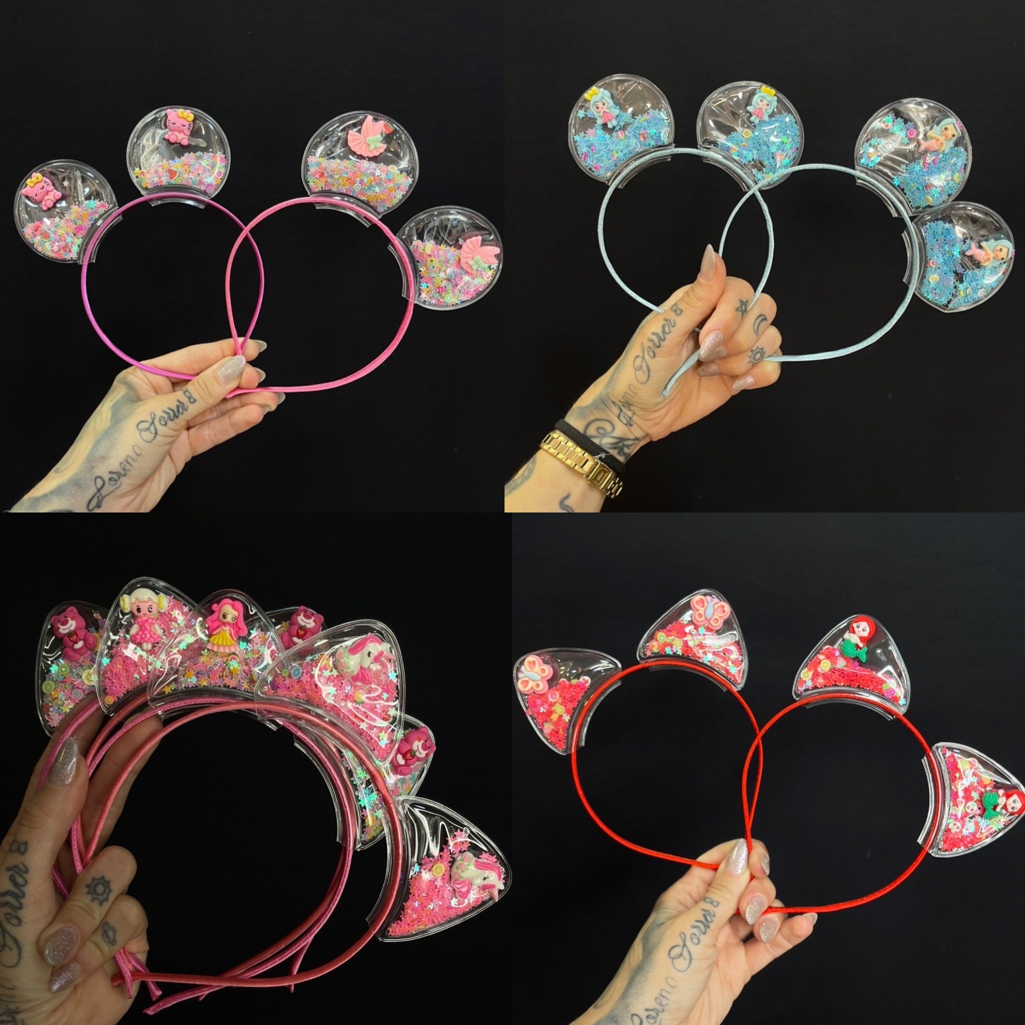 Tiara Infantil Transparentes