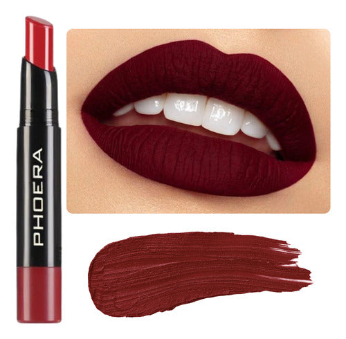 Batom Ultra Matte 24h A Prova De Água 24 Horas Phoera