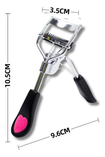 Curvador Modelador Alongador Cílios Curvex Maquiagem Love