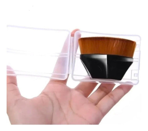 Pincel Mágico Hexagonal Base Maquiagem