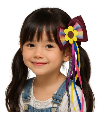 Laço Infantil Menina Decorativo Cabelo Festa Acessório