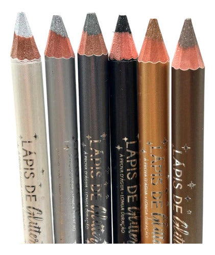 Lápis Glitter Mega Macio- Lua & Neve
