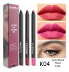 Kit Olhos e Lábios- 3 Lápis Intransferíveis + Delineador Gatinho + Máscara Volume 9D