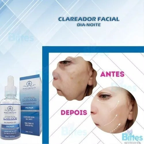 Sérum Clareador Premium Niacinamida10% Skincare Phállebeauty Momento De Aplicação Dia/noite Tipo De Pele Todo Tipo De Pe