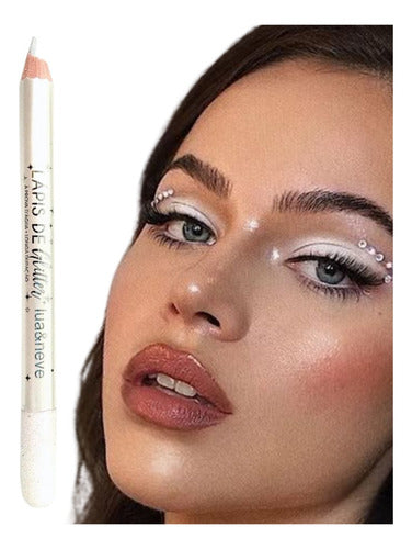 Lápis Glitter Mega Macio- Lua & Neve