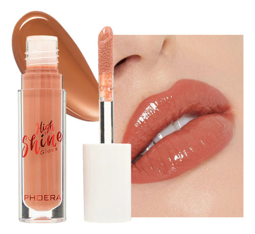 Hydra Gloss Labial High Shine Phoera Boca 85% +hidratada