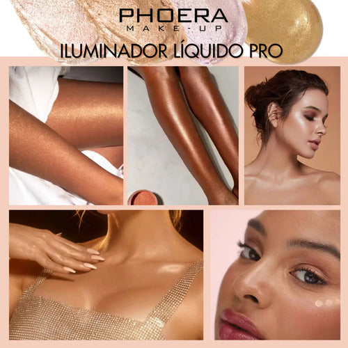 Iluminador Líquido Glow Shine Phoera
