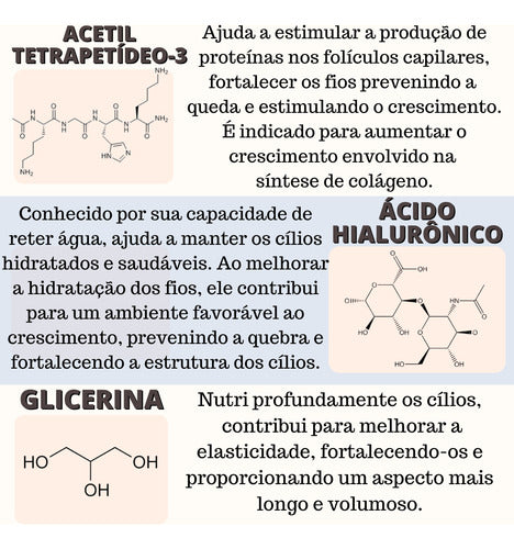 Kit 2un Sérum Crescimento Fios + Máscara De Cílios 9d Phoera