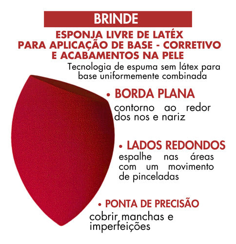 Kit Glow Contorno + Iluminador Bastão Alta Qualidade +brinde