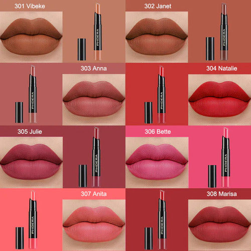 Batom Ultra Matte 24h A Prova De Água 24 Horas Phoera