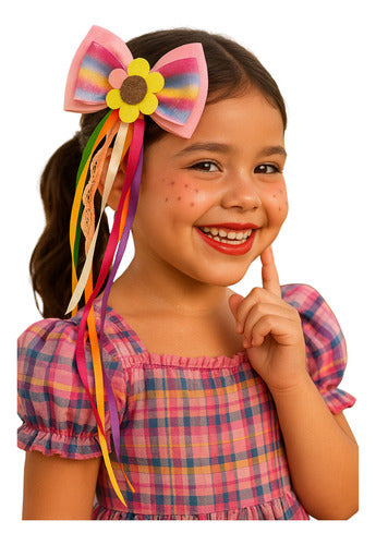 Laço Infantil Menina Decorativo Cabelo Festa Acessório