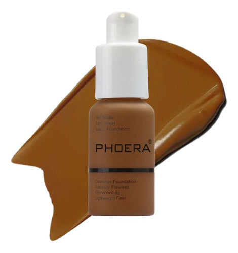 Kit Base Líquida Soft Matte Prova Dagua 24h+ Brinde Esponja Phoera