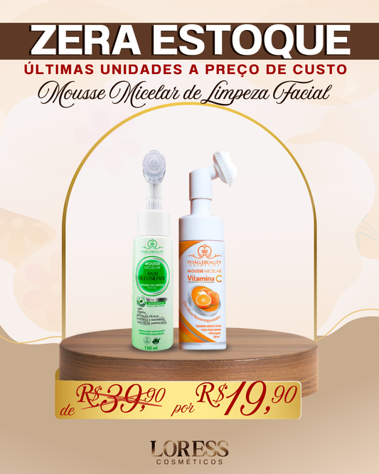 Phállebeauty Mousse Micelar Antioleosidade 150ml