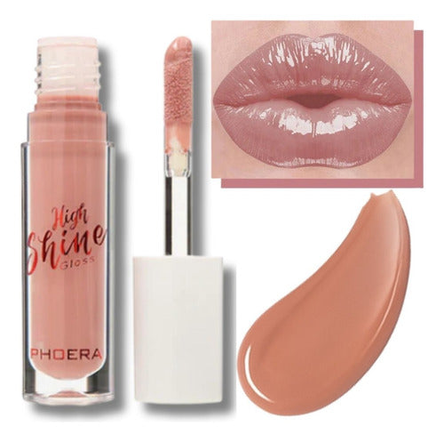 Hydra Gloss Labial High Shine Phoera Boca 85% +hidratada