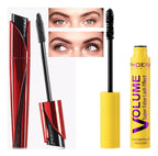 Kit 2 Máscara Cílios Alongamento +volume Prova D'água Phoera