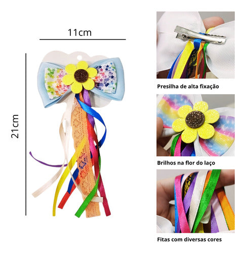 Laço Infantil Menina Decorativo Cabelo Festa Acessório