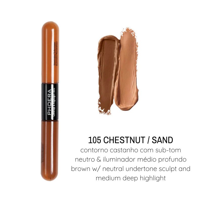 DUO Sculpt Corretivo e Contorno- Phoera