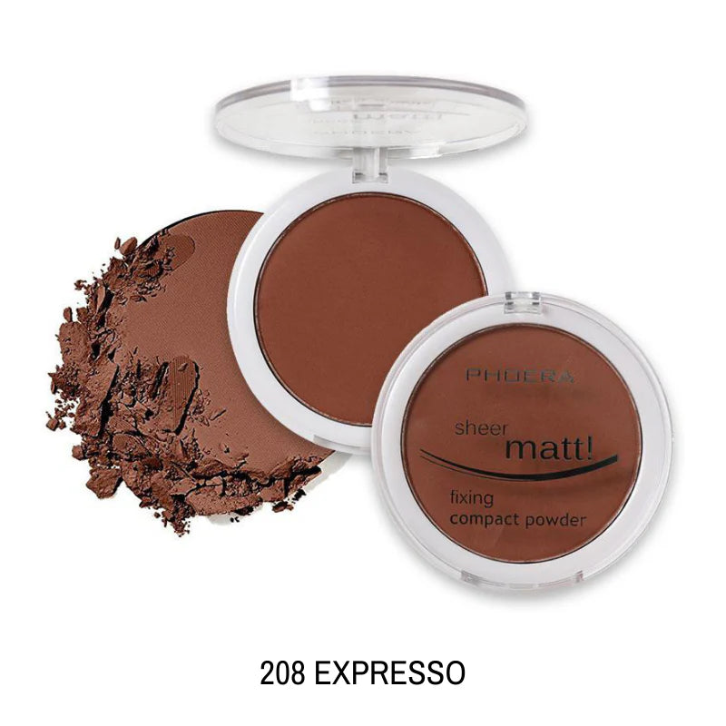 Pó Compacto Sheer Matte 12g Phoera