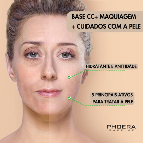 Base Líquida Matte Cc+ 32ml - Phoera