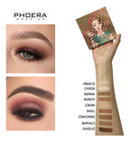 Paleta de Sombras 9 cores Phoera