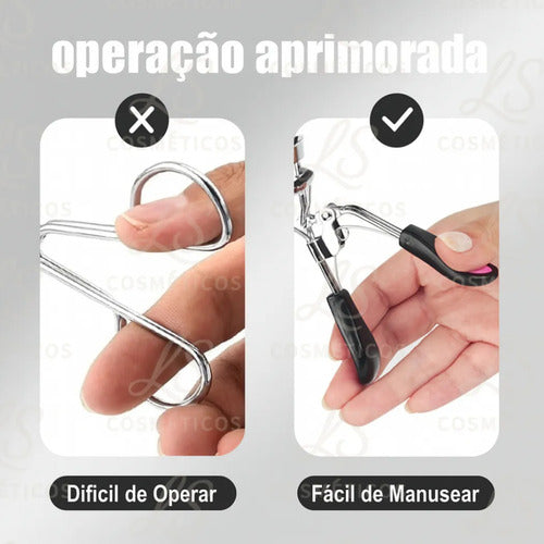Curvador Modelador Alongador Cílios Curvex Maquiagem Love