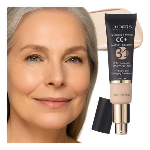 Base Líquida Matte Cc+ 32ml - Phoera