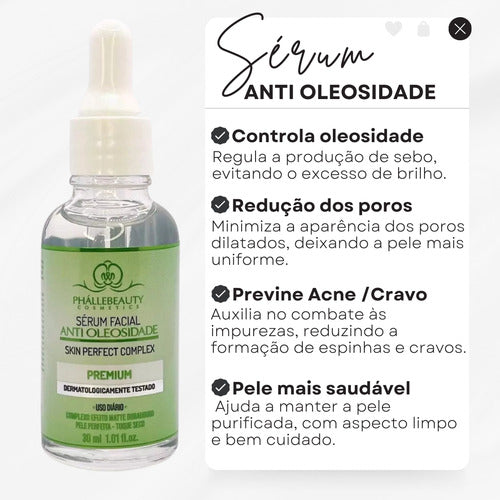 Kit 3und Sérum Facial Pele Hidratação Antirrugas Dia/noite