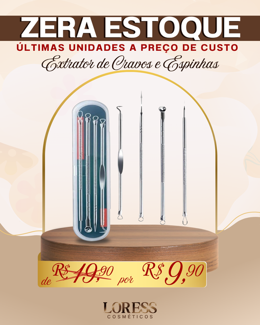 Limpeza Facial Profissional Extrator De Cravos E Espinhas