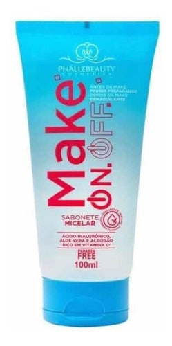 Sabonete Facial Skin Care Micelar Make ON/OFF - Phállebeauty