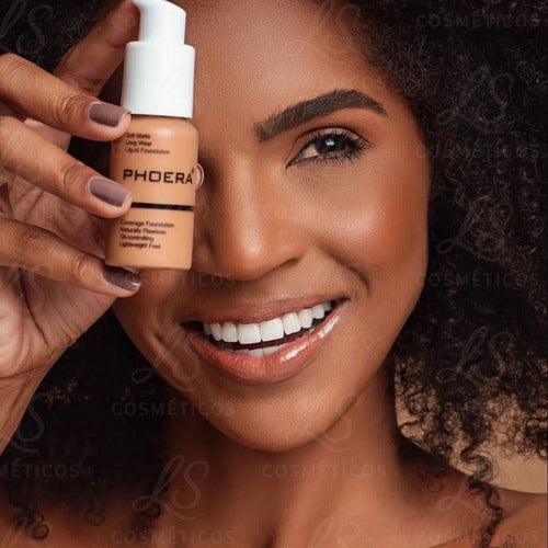 Base Líquida Soft Matte 30ml - Phoera
