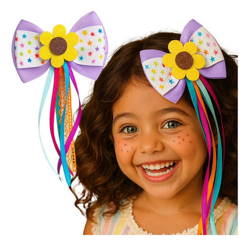 Laço Infantil Menina Decorativo Cabelo Festa Acessório