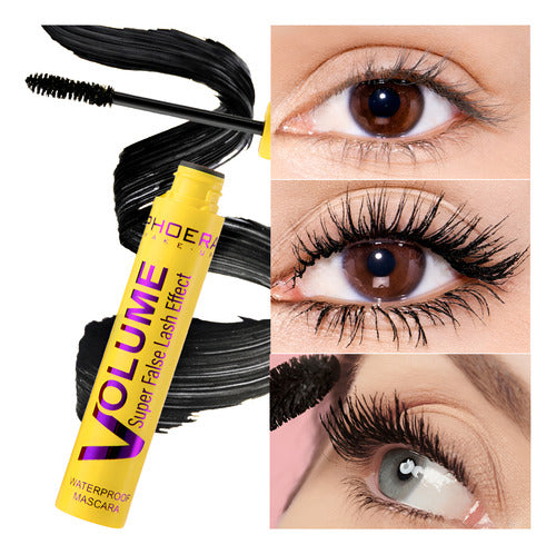 Mascara Cilios Volume E Efeito Boneca A Prova Dagua Phoera