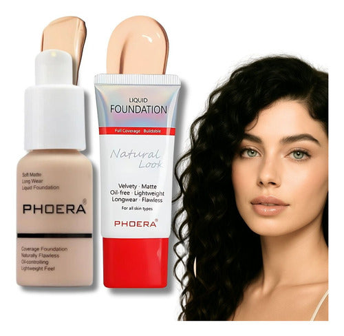 Kit 2und Soft Matte + Natural Look 24h Prova Dágua Phoera