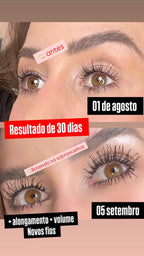 Kit 2un Sérum Crescimento Fios + Máscara De Cílios 9d Phoera
