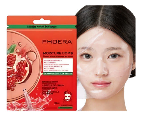 Máscara Bomba Facial Alta Concentração Hidratação Intensa