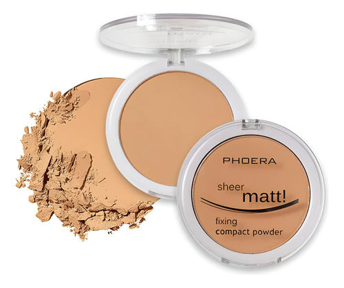 Pó Compacto Sheer Matte 12g Phoera
