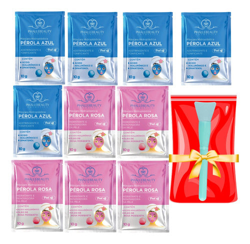 Kit 10und Máscara Sachê Olesidade Limpeza Hidratação +brinde