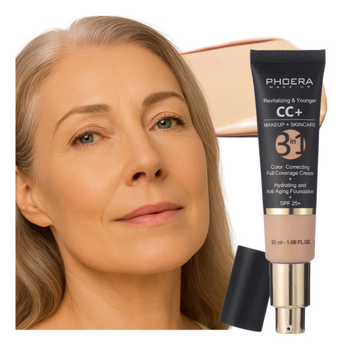Base Líquida Matte Cc+ 32ml - Phoera