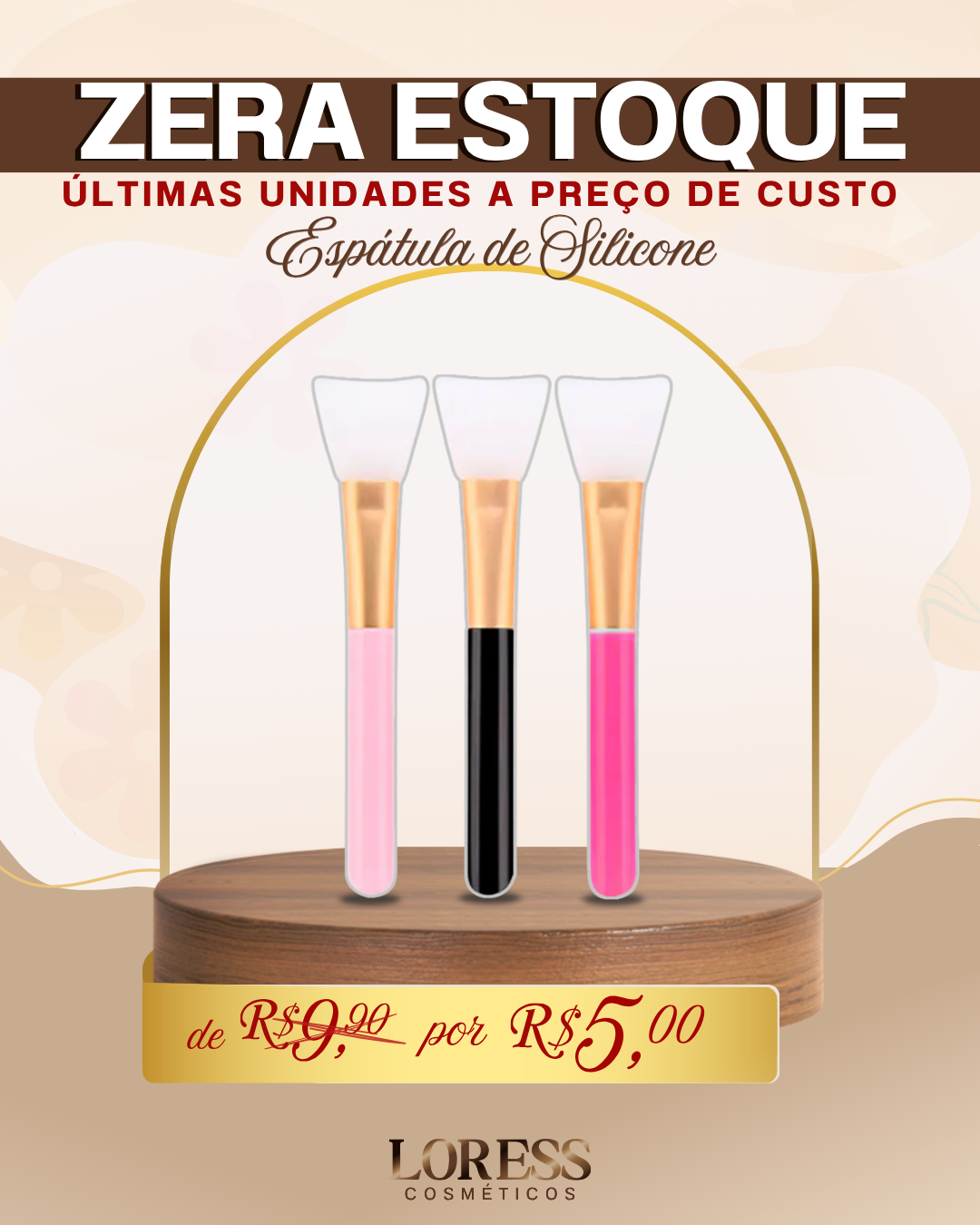 Espátula de Silicone Avulsa